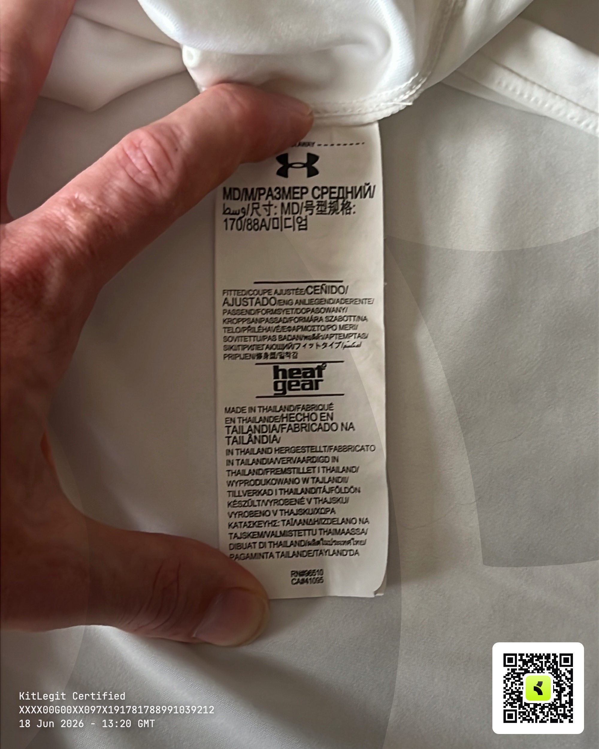 Wash label