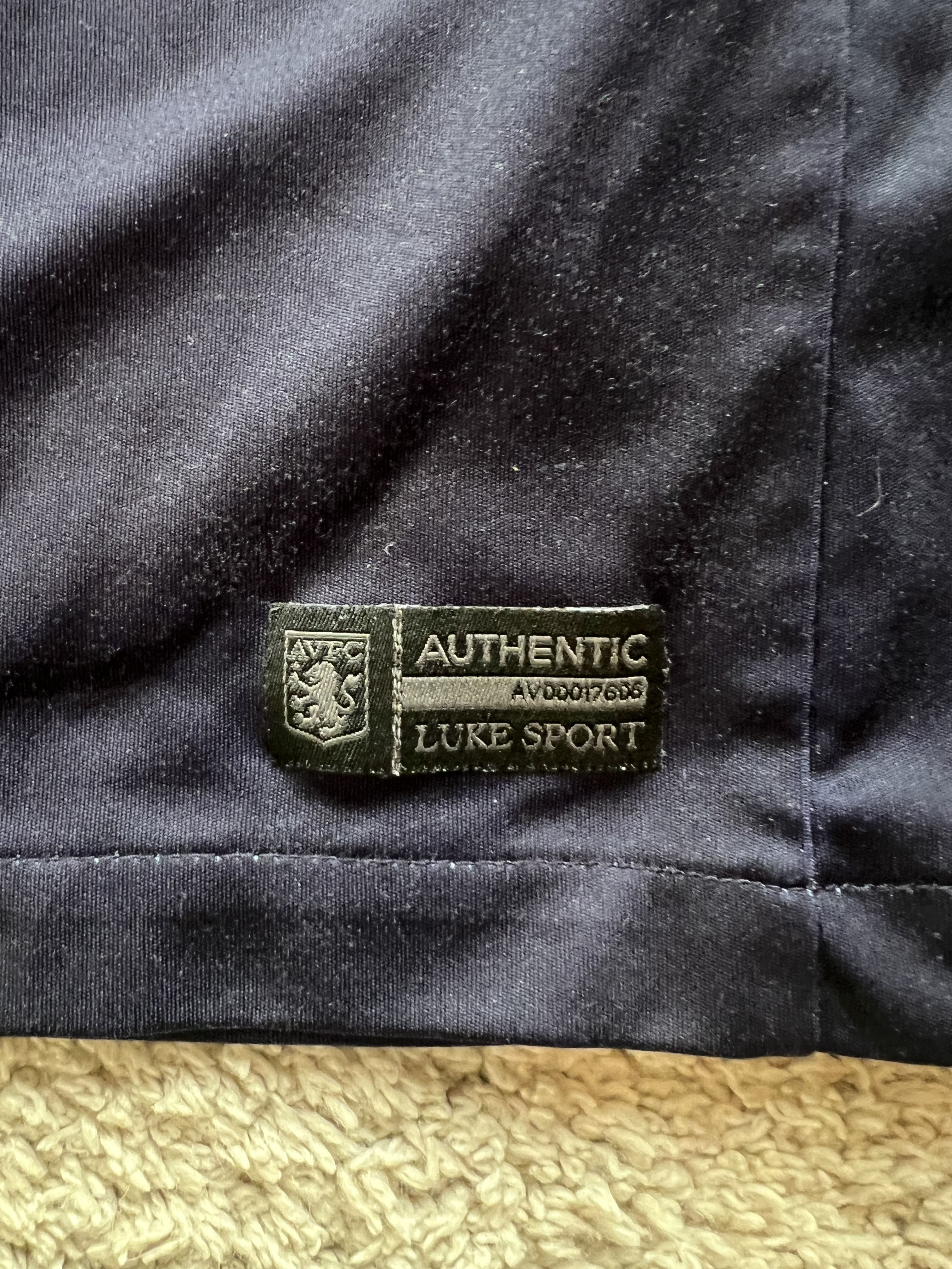 Authenticity evidence image of Aston Villa 2018/19 Luke 1977 3rd Shirt (32Red) - Men's XXL
