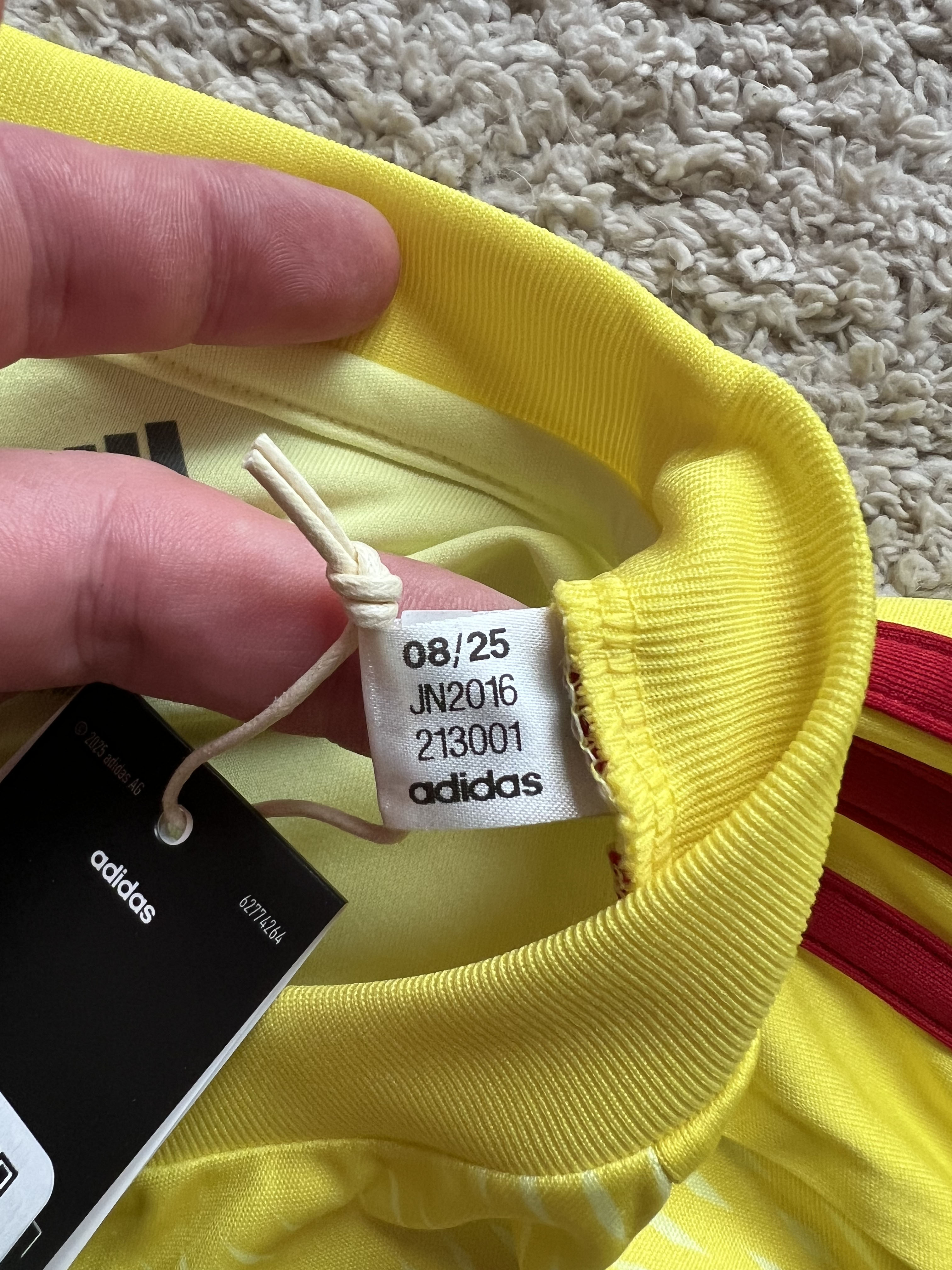 Authenticity evidence image of Aston Villa 2025/26 Adidas GK 2 Goalkeeper Shirt (Kaizen Foundation) - Men's Medium