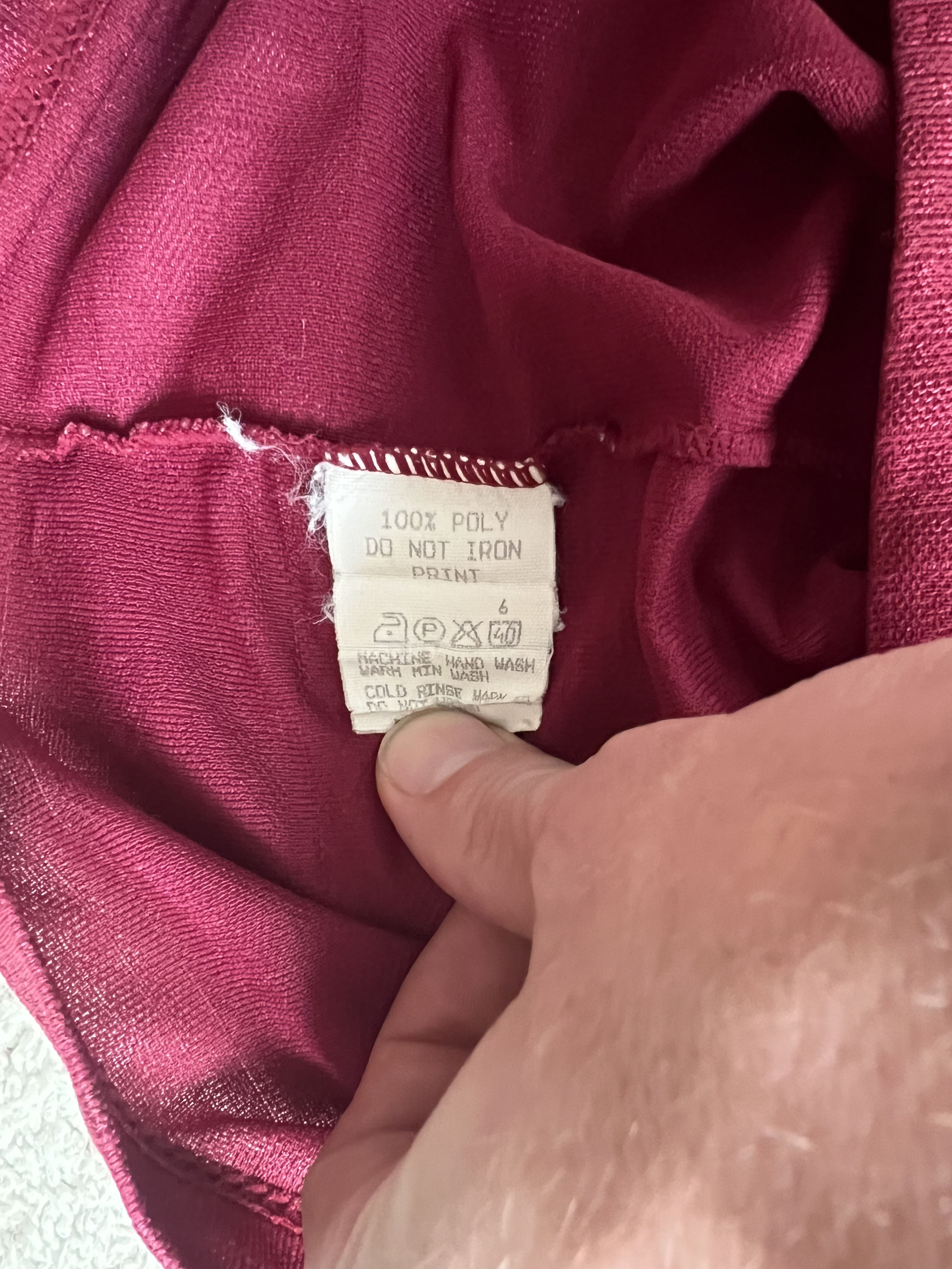 Authenticity evidence image of Aston Villa 1989/90 Hummel Home Shirt (Mita Copiers) - Youth