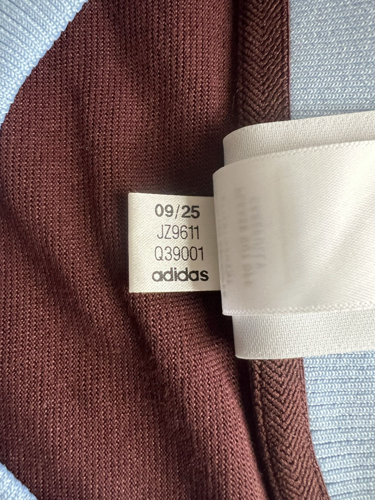 Authenticity evidence image of Aston Villa 2025/26 Adidas 3 Travel Match Worn Shirt - Men's Medium