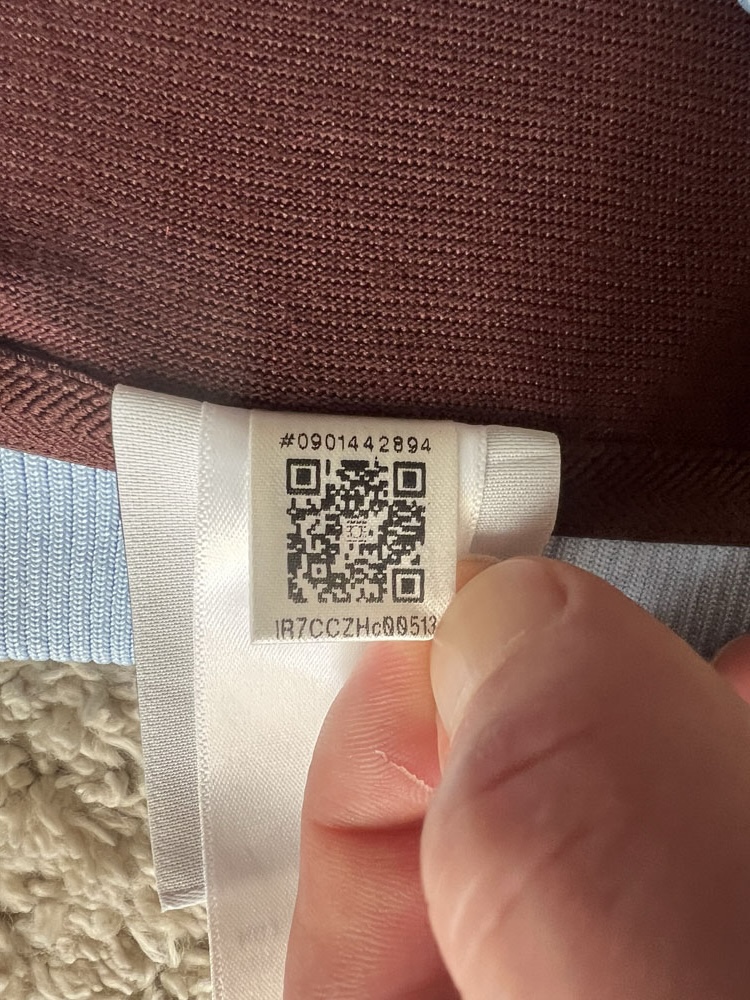 Authenticity evidence image of Aston Villa 2025/26 Adidas 3 Travel Match Worn Shirt - Men's Medium