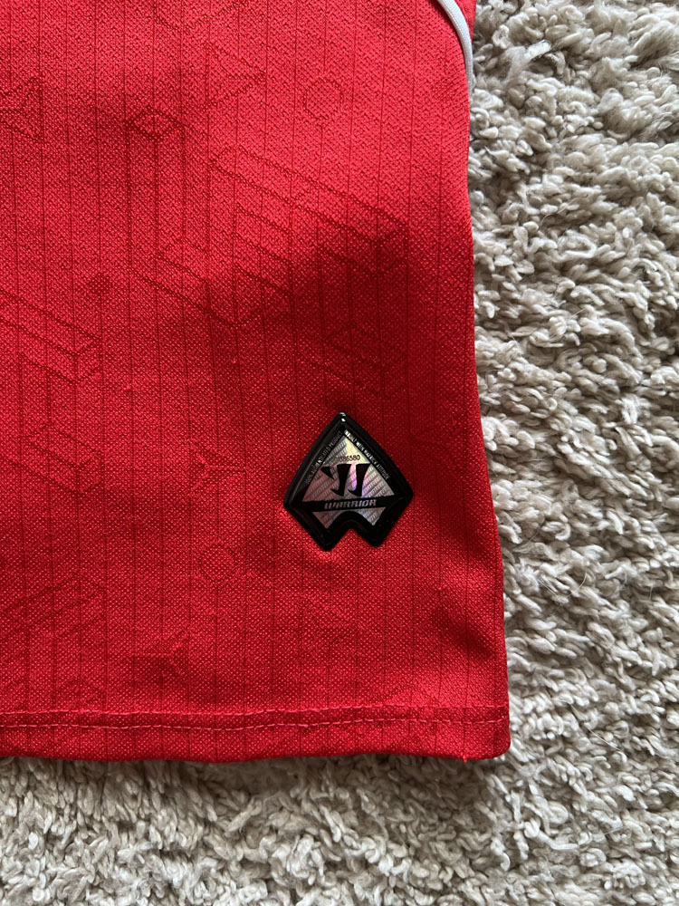 Authenticity evidence image of Liverpool 2014/15 Warrior Home Shirt (Standard Chartered) - Men's Large