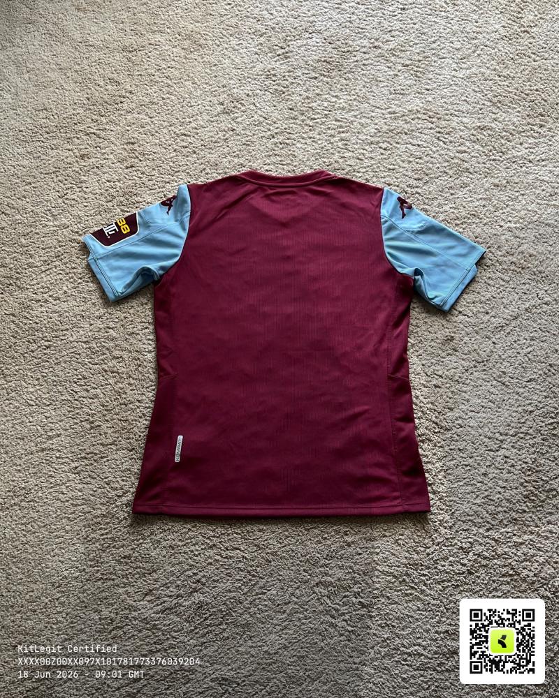 Rear of shirt