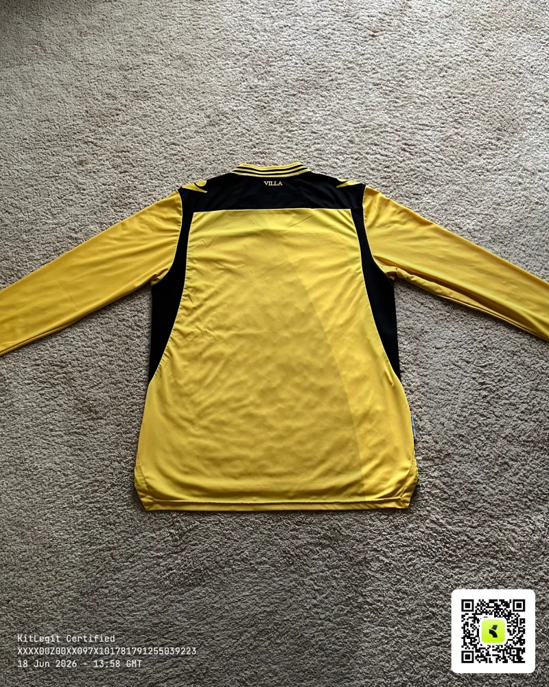 Rear of shirt