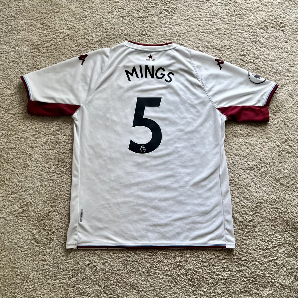 Rear view of Aston Villa 2021/22 Kappa Away Shirt (Cazoo) - Men's XXL