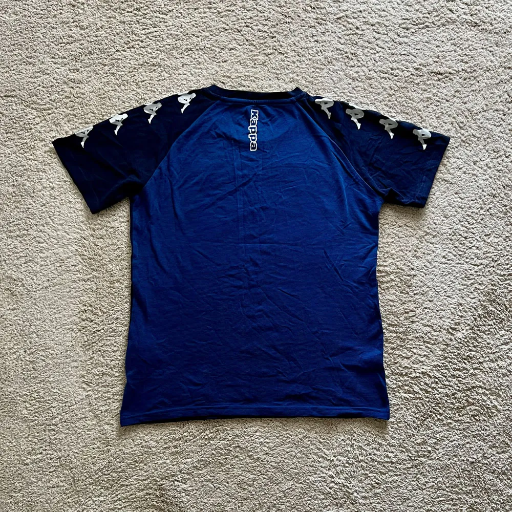 Rear view of Aston Villa 2021/22 Kappa 5 Training Shirt (Cazoo) - Men's Medium