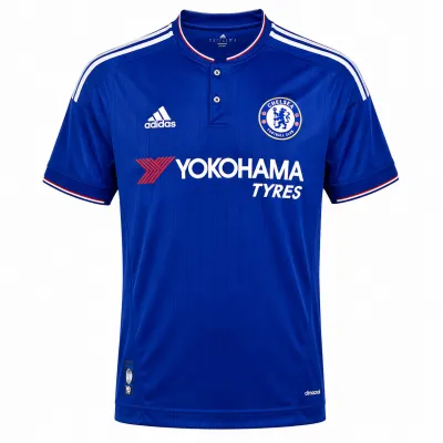 Presentation image of Chelsea 2015/16 Adidas Home Shirt (Yokohama Tyres) - Men's Small