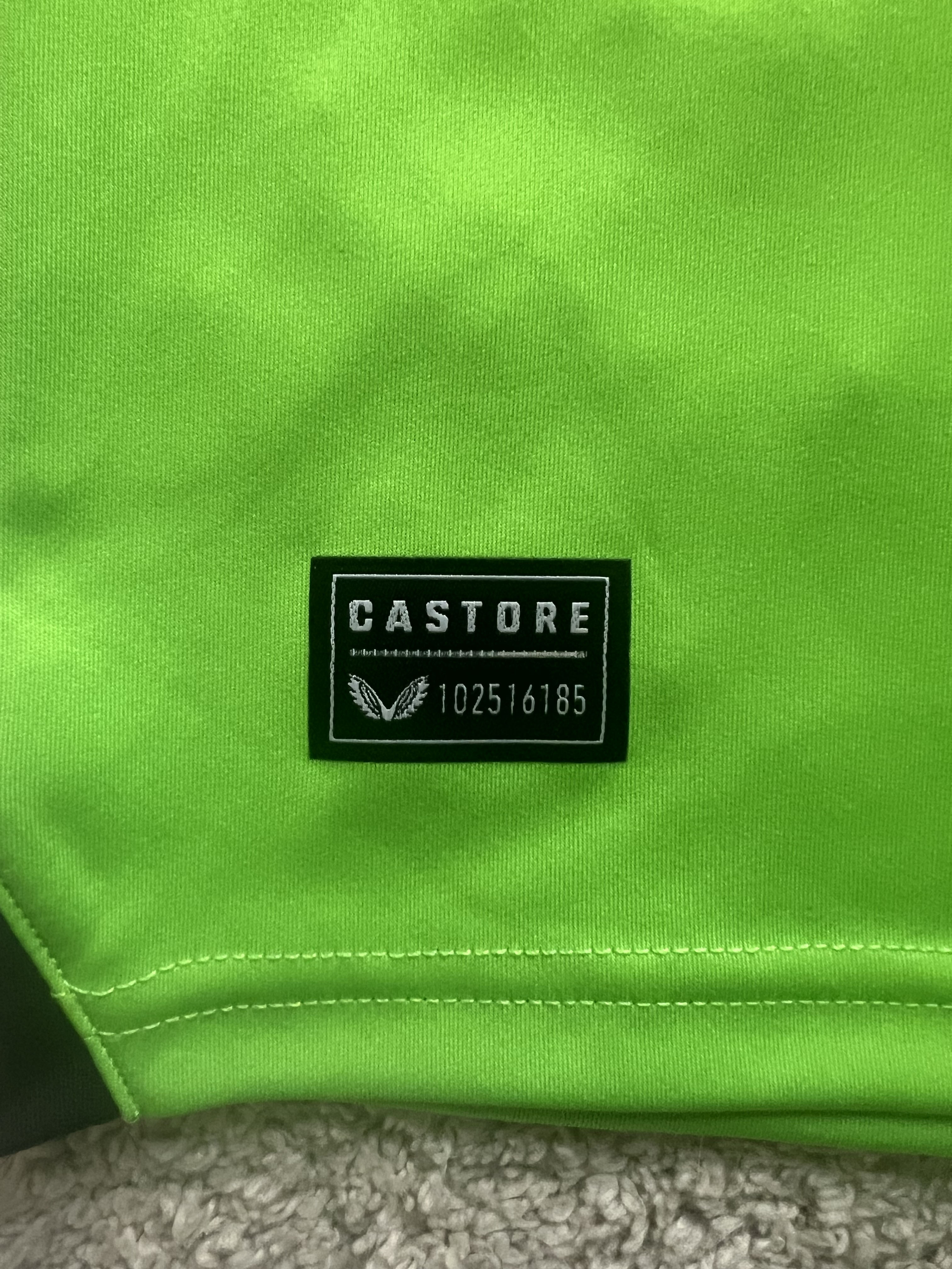 Authenticity evidence image of Aston Villa 2023/24 Castore Away Goalkeeper Shirt (Acorns) - Men's Medium