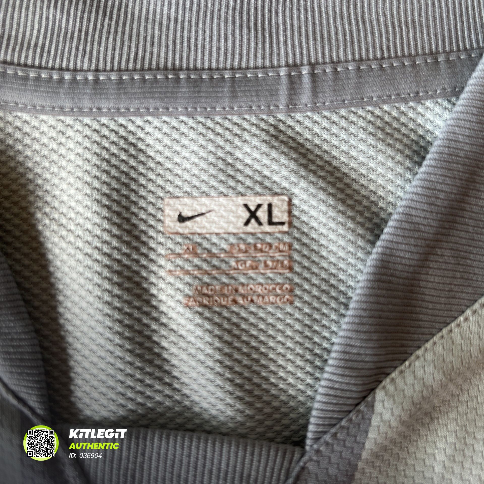 Authenticity evidence image of Aston Villa 2007/08 Nike GK 3 Pro Shirt - Junior XL