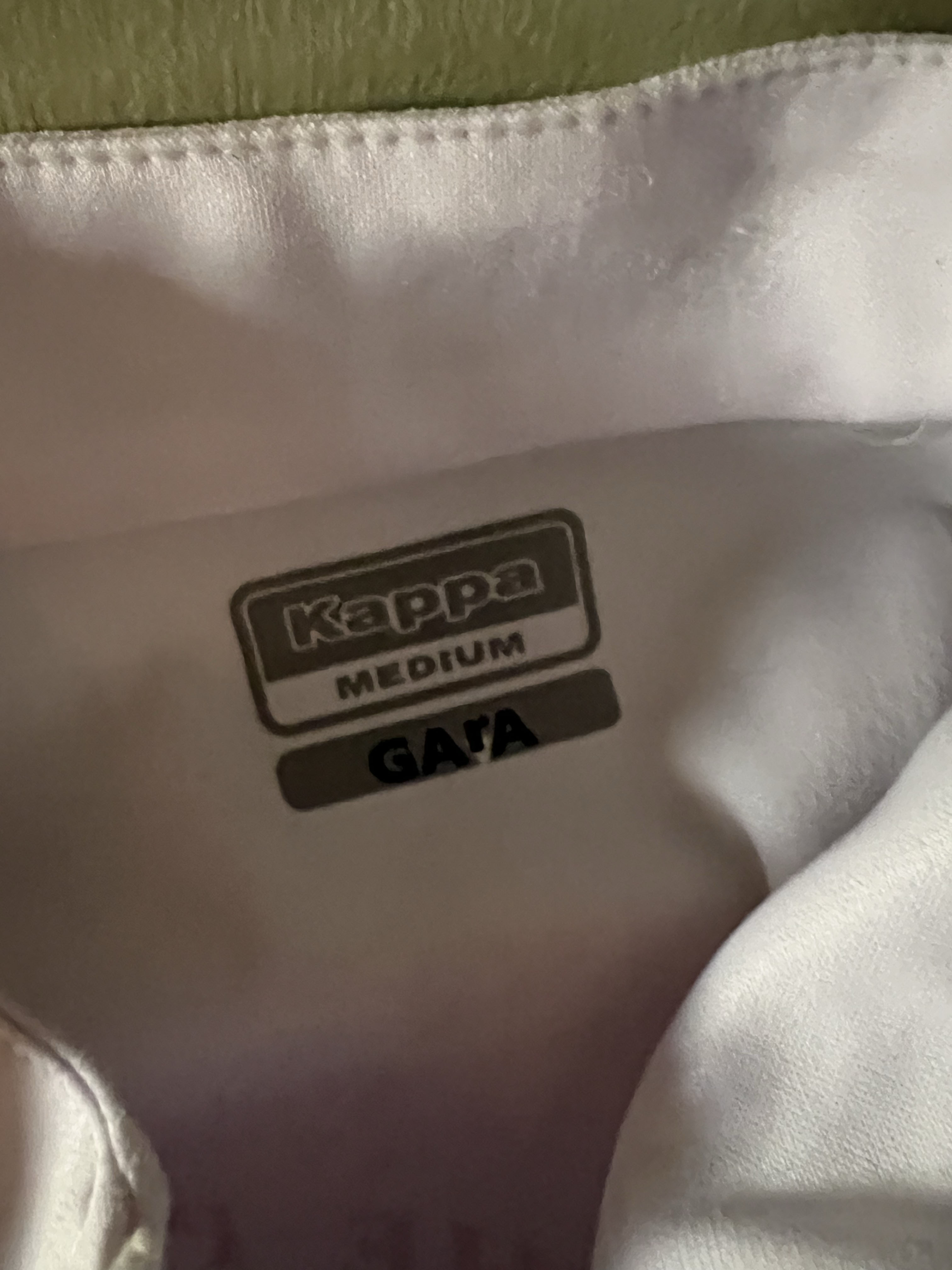 Authenticity evidence image of Aston Villa 2020/21 Kappa Pride Track Shirt - Men's Medium