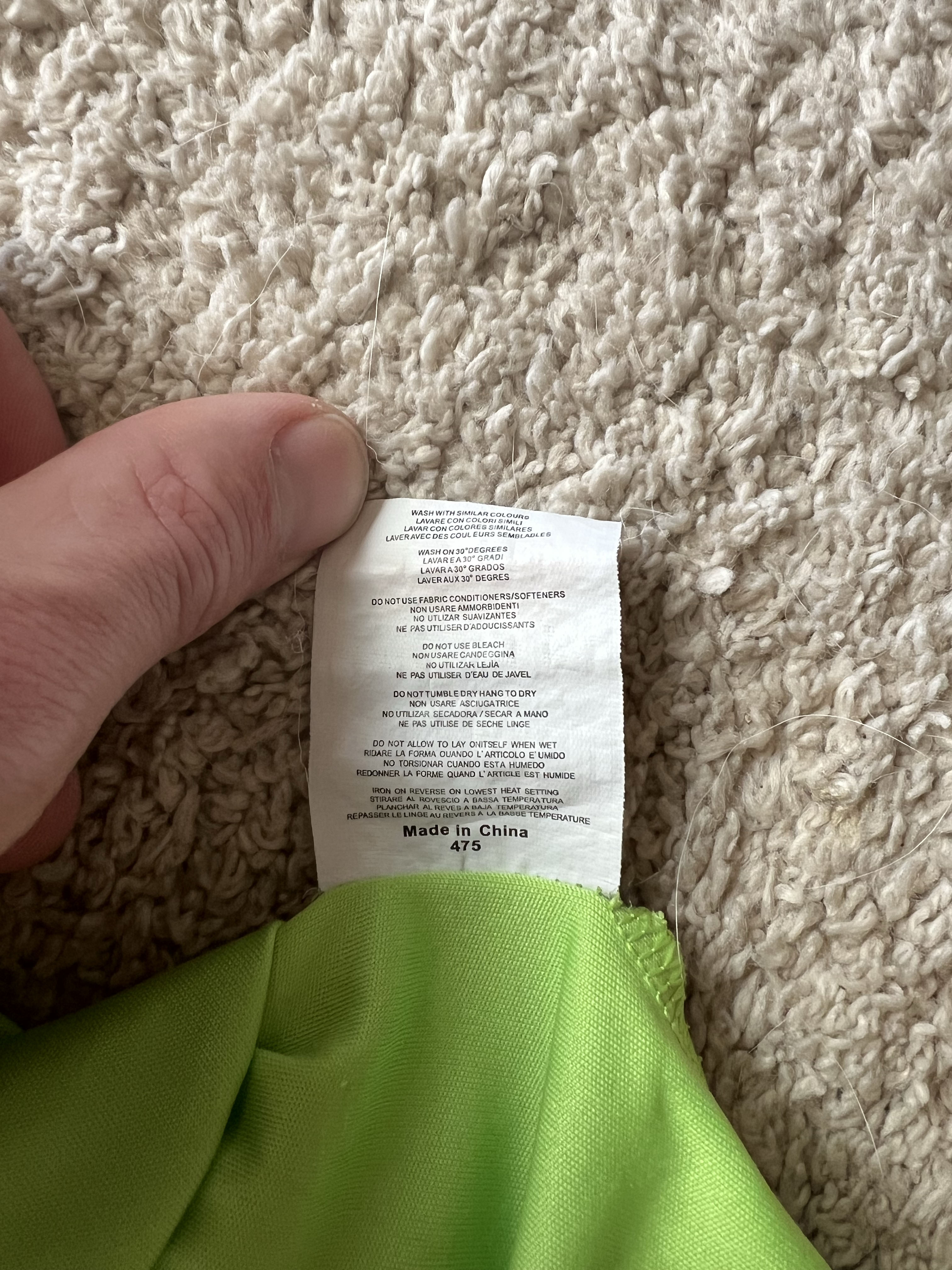 Authenticity evidence image of Aston Villa 2013/14 Macron 3rd Shirt (Dafabet) - Junior XL