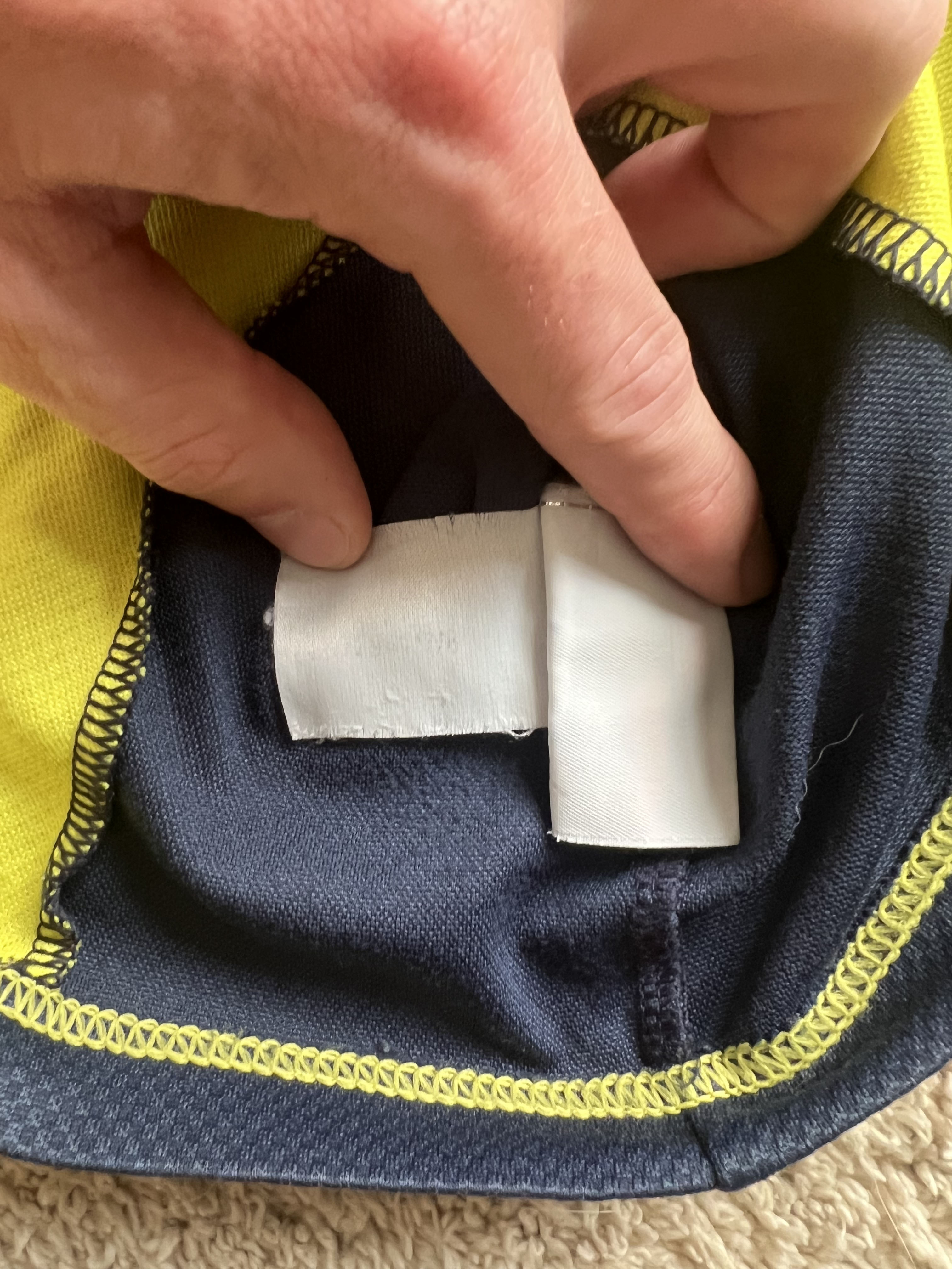 Authenticity evidence image of Aston Villa 1997/98 Reebok GK 1 Goalkeeper Shirt (AST Computers) - Youth