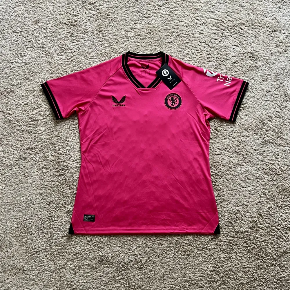Front view of Aston Villa 2023/24 Castore 3rd Goalkeeper Shirt - Women's Medium (12/14)
