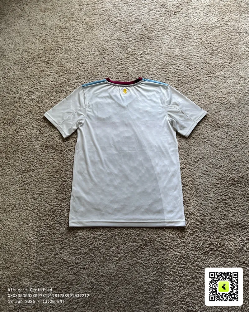 Rear of shirt