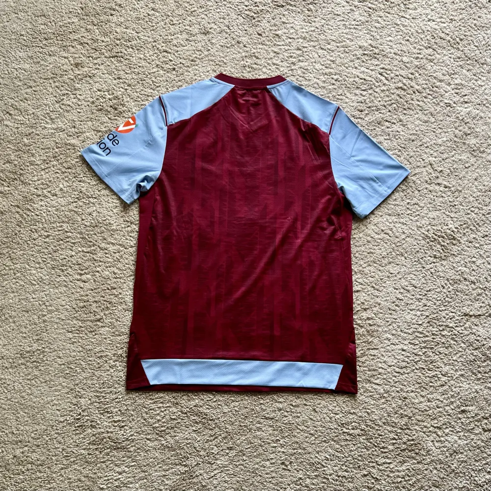 Rear view of Aston Villa 2023/24 Castore Home Pro Shirt (BK8) - Men's Medium