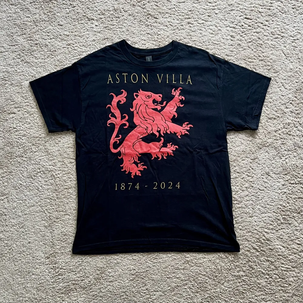 Front view of Aston Villa 1879/80 Home Shirt - Men's Large