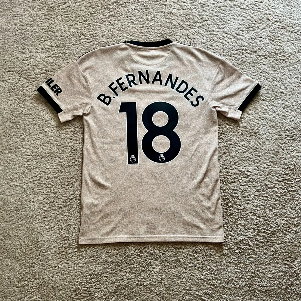 Rear view of Manchester United 2019/20 Adidas Away Shirt (Chevrolet) - Men's Small