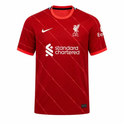 Liverpool 2021/22 Nike Home Shirt (Standard Chartered) - Men's Medium