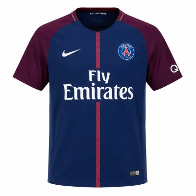 Presentation image of PSG 2017/18 Nike Home Shirt (Fly Emirates) - Men's Medium