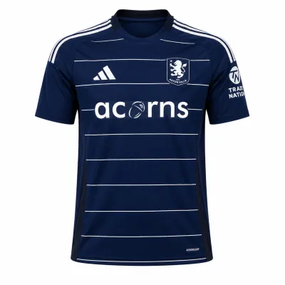 Presentation image of Aston Villa 2024/25 Adidas 3rd Shirt (Acorns) - Men's Large