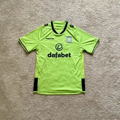 Front view of Aston Villa 2013/14 Macron 3rd Shirt (Dafabet) - Junior XL